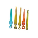 휠 프론트 엔드 로더 용 이중 작동 유압 실린더 백호 / 크롤러 로더